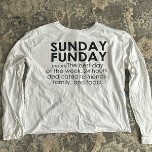 Sunday long sleeve shirt